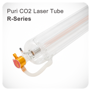 Venta en caliente Tubón láser CO2 80W para el grabado con láser CO2 Máquina de grabado CO2 Tubo láser con fuente de alimentación