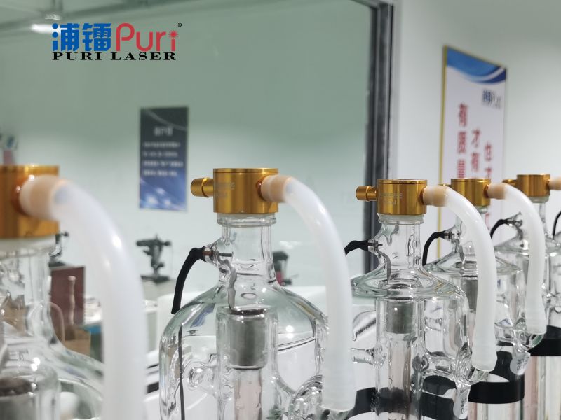 Guía de reemplazo de tubos láser de CO2 de Puri Laser Factory